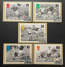 1996 Football Legends PHQ cards (Lot 2). FDI front. With Various Special H/S