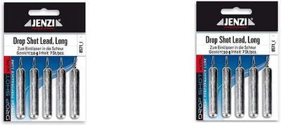 Set 2 Packungen Jenzi DropShot Blei Bleigewichte Long von Jenzi 10 Gramm +gra...
