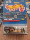 Hot Wheels 1932 Ford Sedan Way 2 Fast  Collector #994 Flames 1999 Vintage Toy