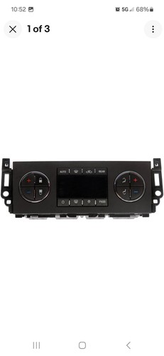 Dorman 599-138 Front Remanufactured Climate Control Module Compatible Chevrolet