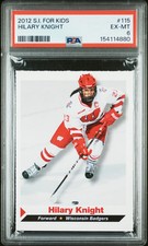 2012 S.I. For Kids Hilary Knight #115 PSA 6 Team Canada Women Hockey Rookie