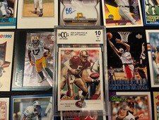 25 Lot Jeff Garcia BCCG 10 Chrome Auto Refractor HOF RC Prizm Stars MLB NBA NFL