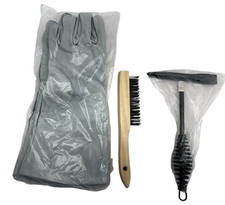 Ridgid Welding 3 Pack Scratch Wire Brush Chipping Hammer Welding Leather Gloves