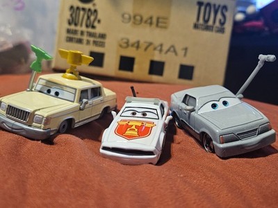 Disney Pixar Lot Brad Derek Wheeliams Pax Traxton Mattel