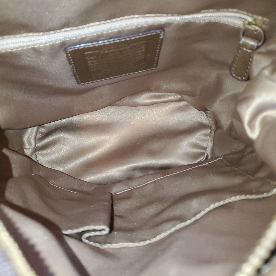 COACH Shoulder Bag Patchwork Bucket Signature Mul… - image 10