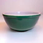 VTG PYREX 403 Green Mixing Nesting Bowl Primary Colors 2.5 Qt Made In USA 1945