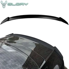 Fits 21-25 Hyundai Elantra Sedan Trunk Spoiler M4 Style Rear Lid ABS Matte Black