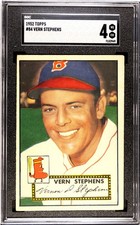 1952 Topps #84 Vern Stephens SGC 4 Vg/EX