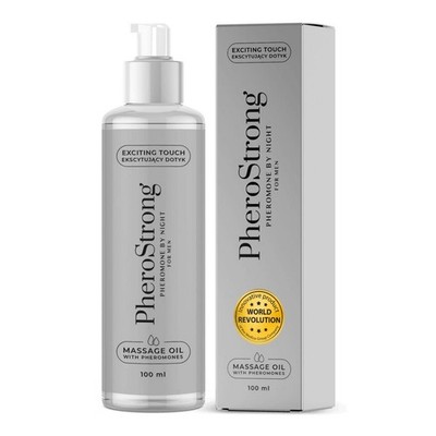 PheroStrong - Massageöl - frisch-holziges Öl mit Pheromonen
