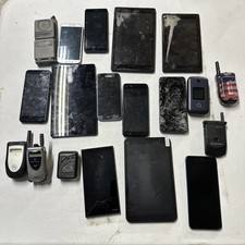 Lot Of 19 Tablets phones pager flip For Parts untested