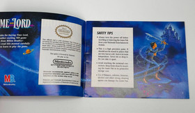 Time Lord Nintendo NES Manual de instrucciones EE. UU.
