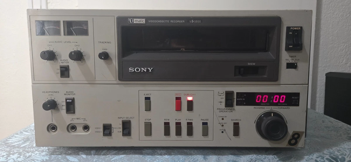 Sony U-matic 录像机和播放器| eBay
