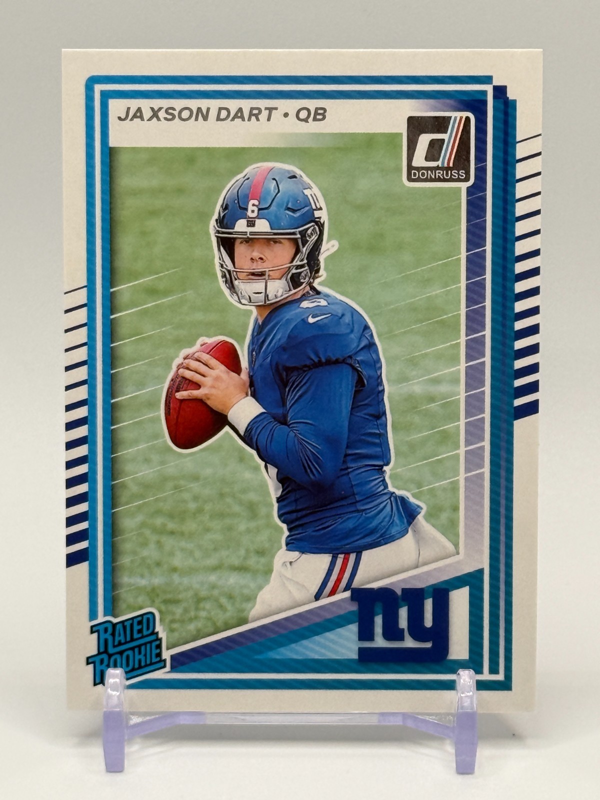 2025 Panini Donruss Jaxson Dart Rated Rookie #400 Giants