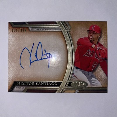 2015 Topps Tier One - Acclaimed Autographs Hector Santiago #AA-HS /399 (AU)