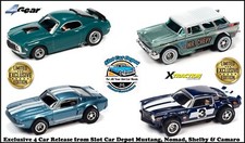 Exclusive 4 Car Release Shelby GT500, Mustang Boss 429, Nomad Camaro Z28