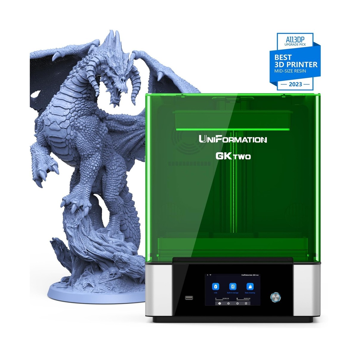 UniFormation GKtwo8k 3Dプリンター UniFormation GKtwo 10.3'' 8K Resin Printer – UniFormation 3D