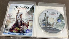 Assassin’s Creed III 3 Wal-Mart Sony Playstation 3 PS3 COMPLETE +DLC!