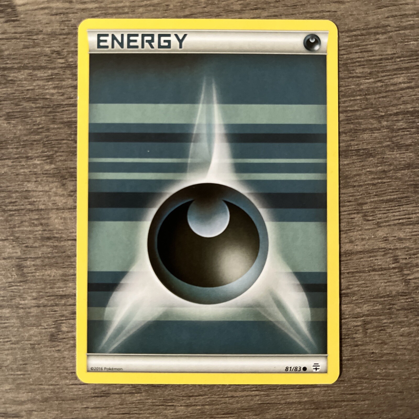 Darkness Energy #81/83 Generations Common Pokemon Card Energy