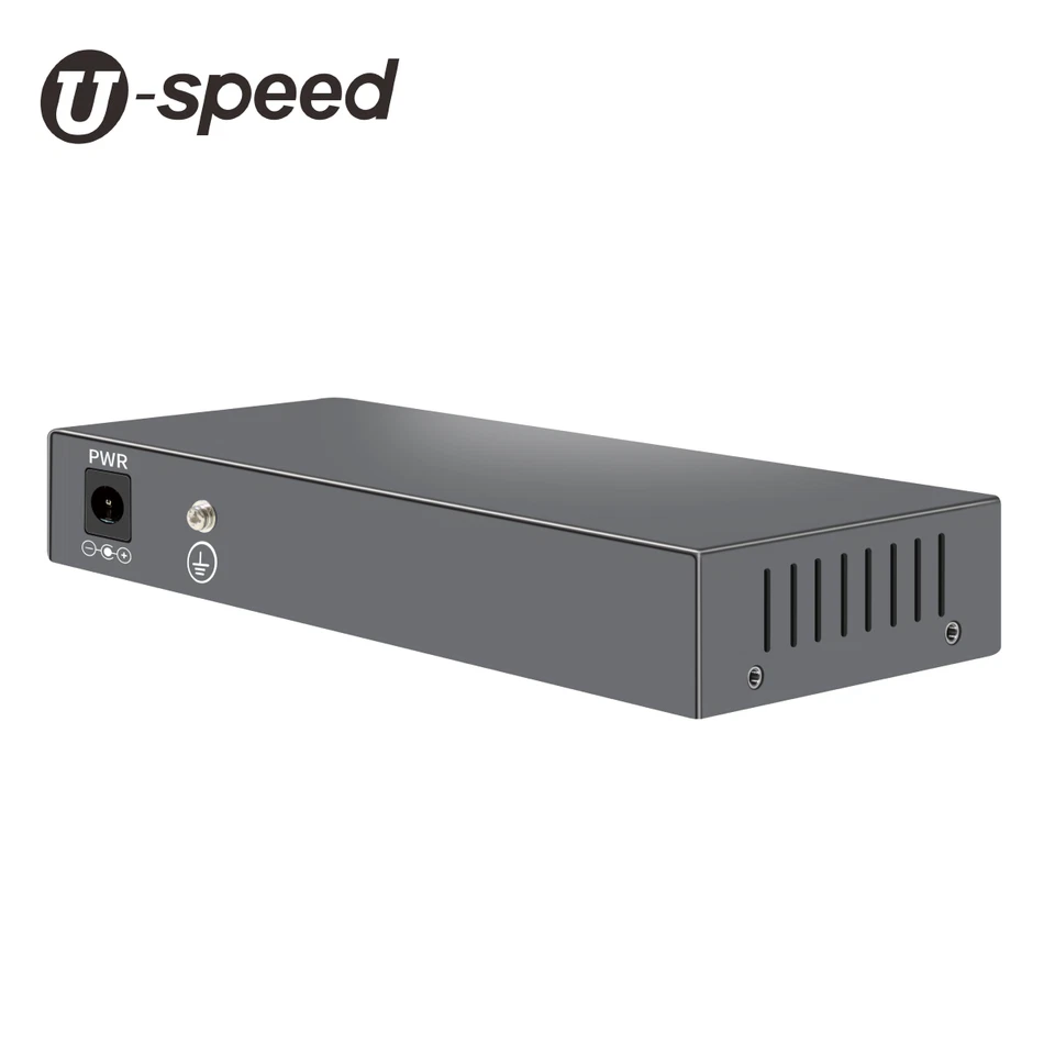 8-Port 2.5G Unmanaged Ethernet Switch w/ 8x 2.5G Base-T Ports 2x 10G SFP+ Slots - Image 3 of 4