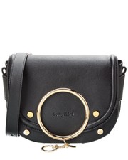 See By Chloé Mara Leather Shoulder Bag Women's Black