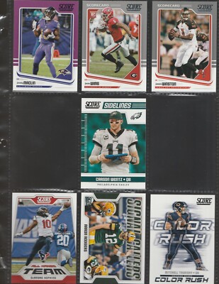 2018 Score Rookies Scorecard Javon Wims #421 Rookie RC B63