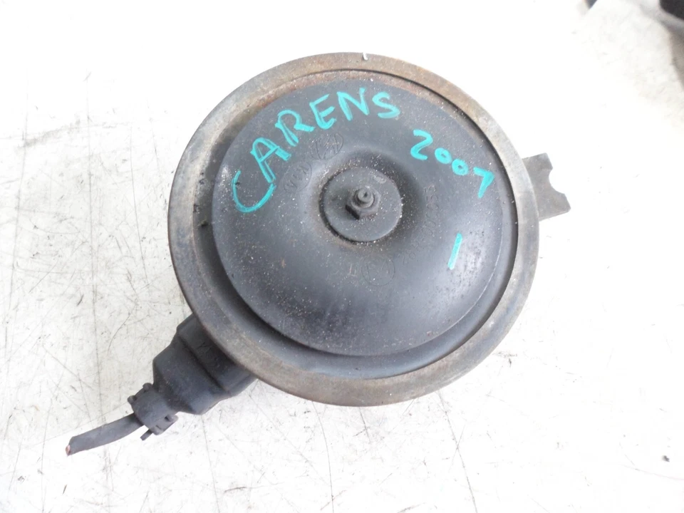 KIA CARENS 2007 1 X SINGLE TRUMPET SNAIL HORN SIREN SOUNDER REF#1