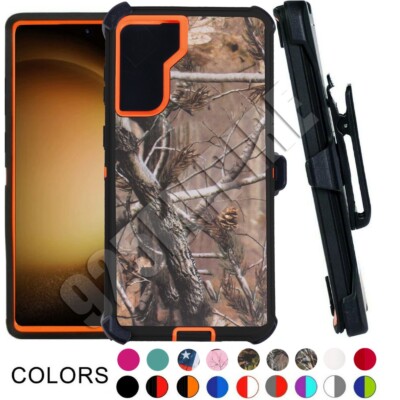 For Samsung Galaxy S21/S22/S23/S24 Plus/Ultra Rugged Shockproof Case Cover Clip