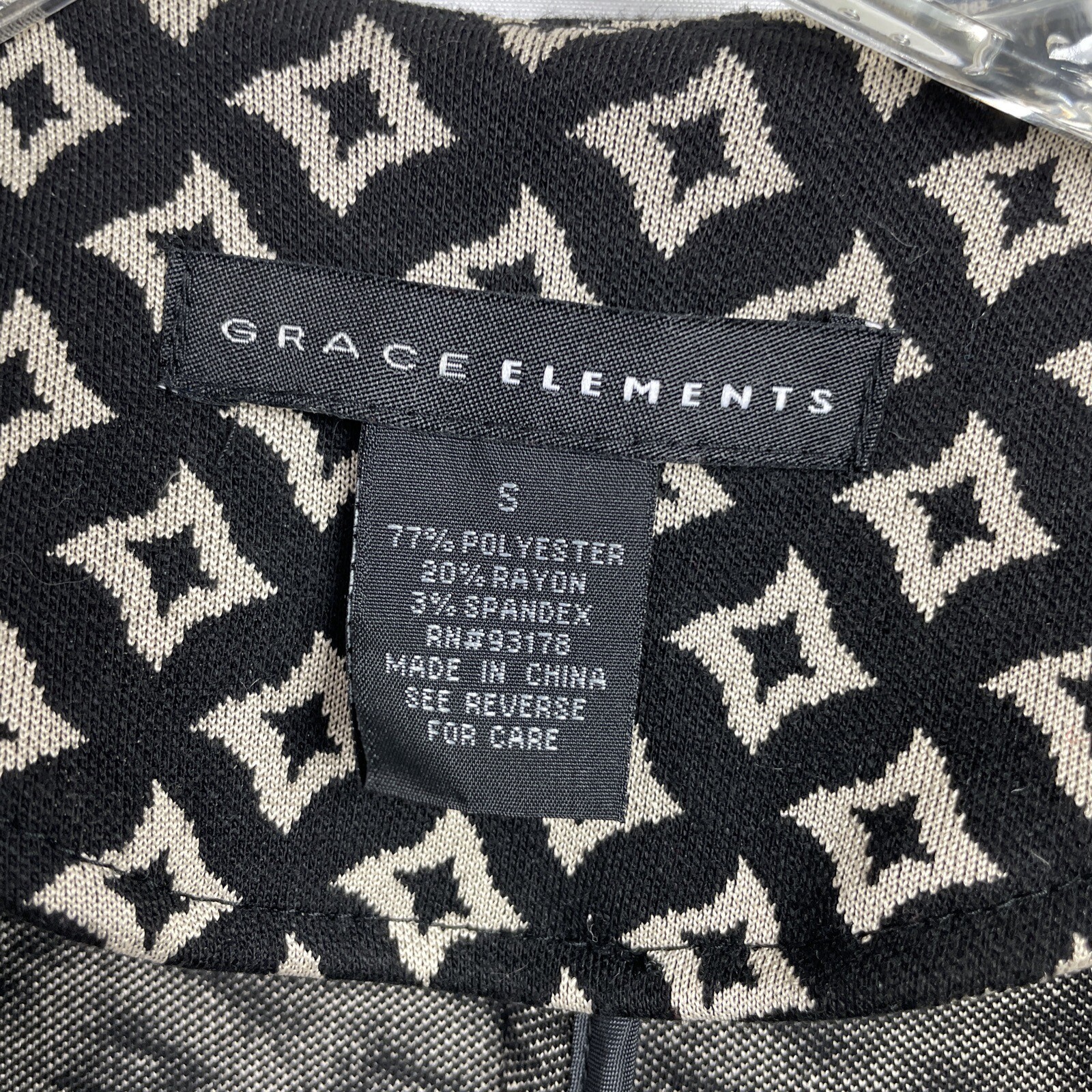 Grace Elements Jacket Womens Small Knit Career Cl… - image 4