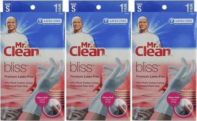 Bliss Premium Latex-Free Gloves, Small, 3 Pairs