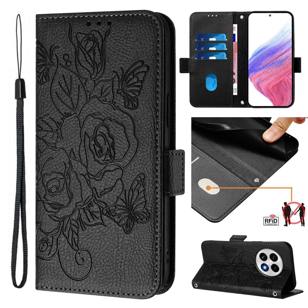 Magnetic Leather Wallet Phone Case for OnePlus 13 13R Nord 2 3 4 CE4 Lite