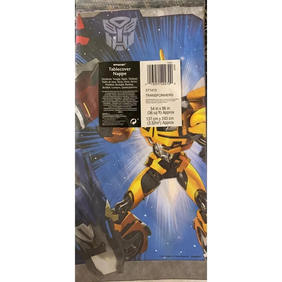 Cubierta de mesa Transformers Core 54" x 96" Foto 4 de 4