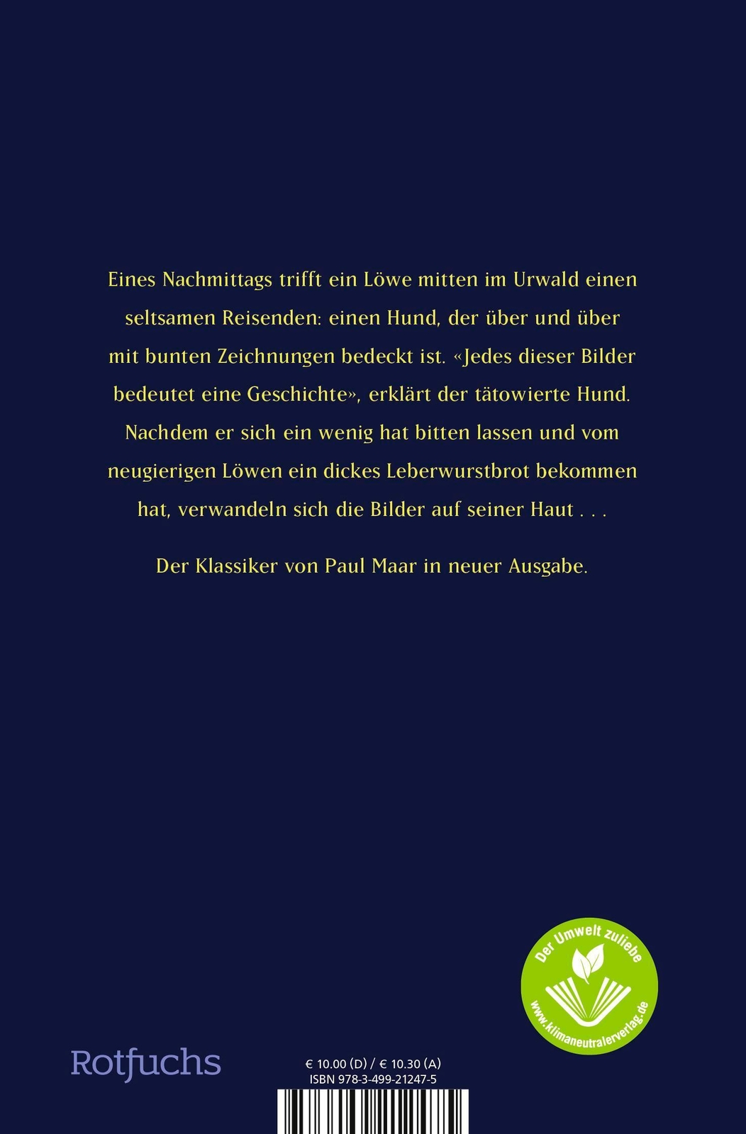 Thumbnail - Der Tätowierte Hund | Paul Maar | Deutsch | Taschenbuch | 128 S. |