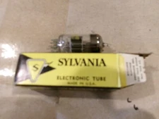 OEM VINTAGE ELECTRONIC TUBE SYLVANIA 6AT8A