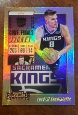 2018-19 Panini Contenders Conference Finals Ticket #27 Bogdan Bogdanovic 100/135