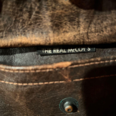 THE REAL McCOY'S A-2 40 M Brown from Japan | eBay