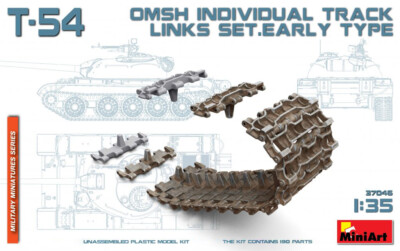 MiniArt 37046 1/35 T-54 OMSh Individual Track Links Set.Early Type
