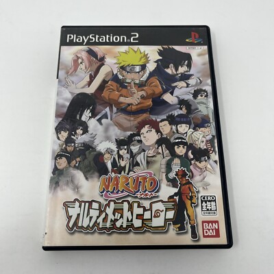 Naruto Ultimate Hero Japan Import PlayStation 2 PS2 Bandai NTSC-J