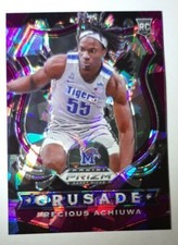 2020-21 Panini Prizm Draft Crusade Purple Ice PRECIOUS ACHIUWA /149 Rookie Heat