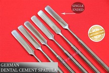 Dental Cement Spatula Mixing Tools Round Handle Single Ended Laboratory