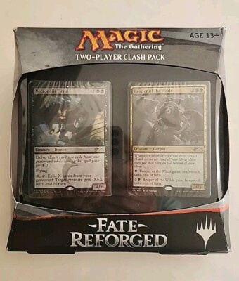 FATE REFORGED MTF TWO-PLAYER CLASH PACK Factory Sealed 2 DECKS Power And Profit