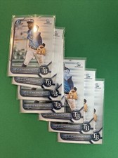 2022 Bowman Chrome ALEJANDRO PIE RC 1st Bowman Tampa Bay Devil Rays Lot 7