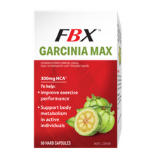 FatBlaster Garcinia MAX 60 Hard Capsules 300mg HCA Regulate Appetite Weight Loss