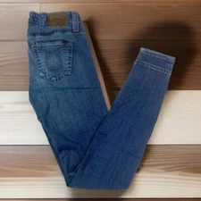 Big Star Alex Skinny Jeans Women's Size 27 Blue Denim Stretch Cowgirl Western