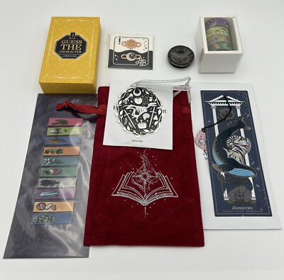 Lot of Various Illumicrate Items - Illumicrate Bundle 2023 And 2024