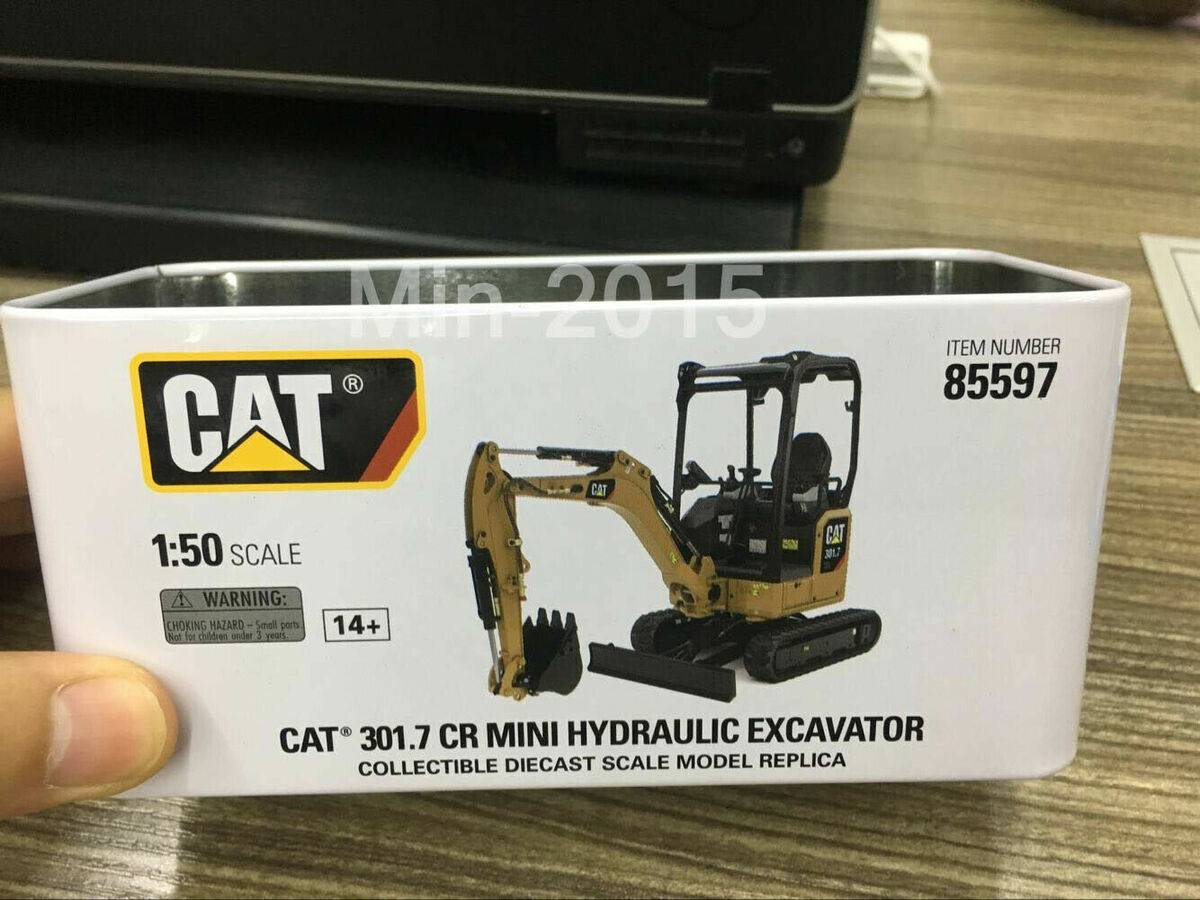 Caterpillar Cat 301.7 CR Mini Hydraulic Excavator 1:50 By Caterpillar Cat 301.7 CR Mini Hydraulic Excavator 1:50 By