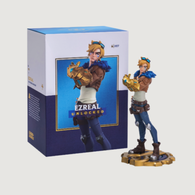 LOL League Of Legends Ezreal Statue Unlocked- Official Goods + COA