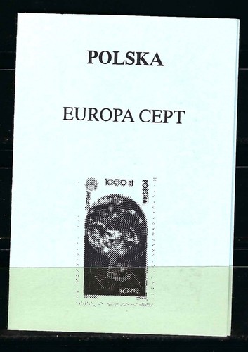 EUROPA CEPT POLONIA 1991 CARNET NUEVO ** - Imagen 2 de 2