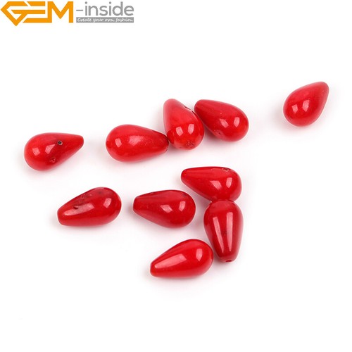 Half Drilled Coral Stud Flower Rose Shell Beads For Jewelry Making Earring - Picture 4 of 33