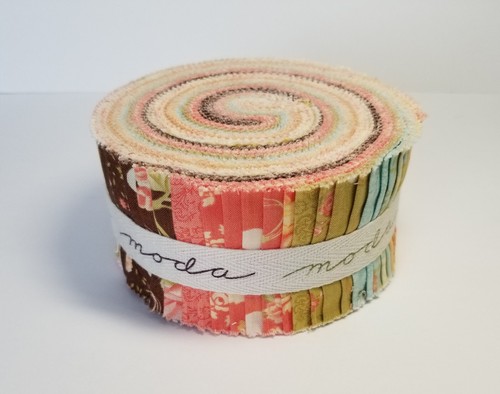 Breakfast At Tiffany's Jelly Roll by Fig Tree Quilts for Moda 2.5" Strips - Picture 3 of 5