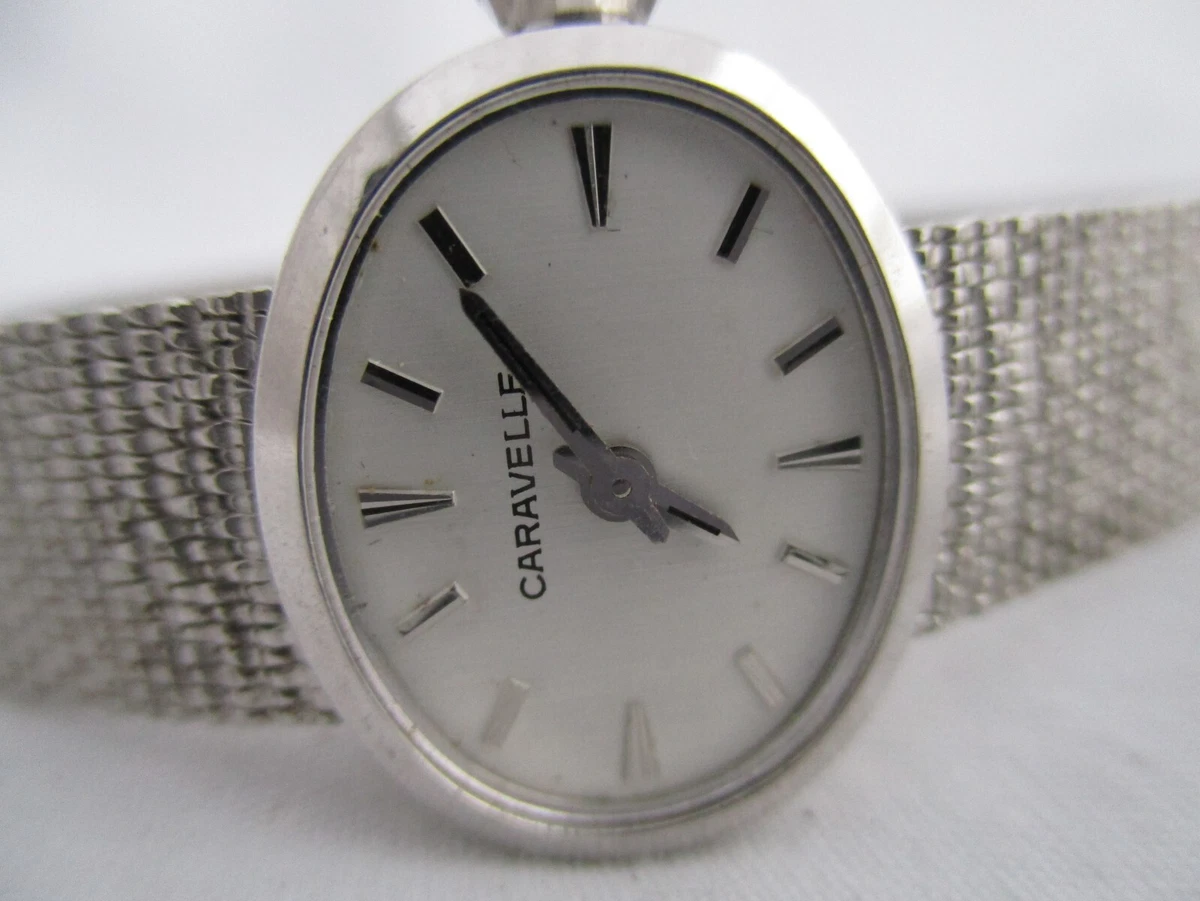 Caravelle 10k rgp bezel sale